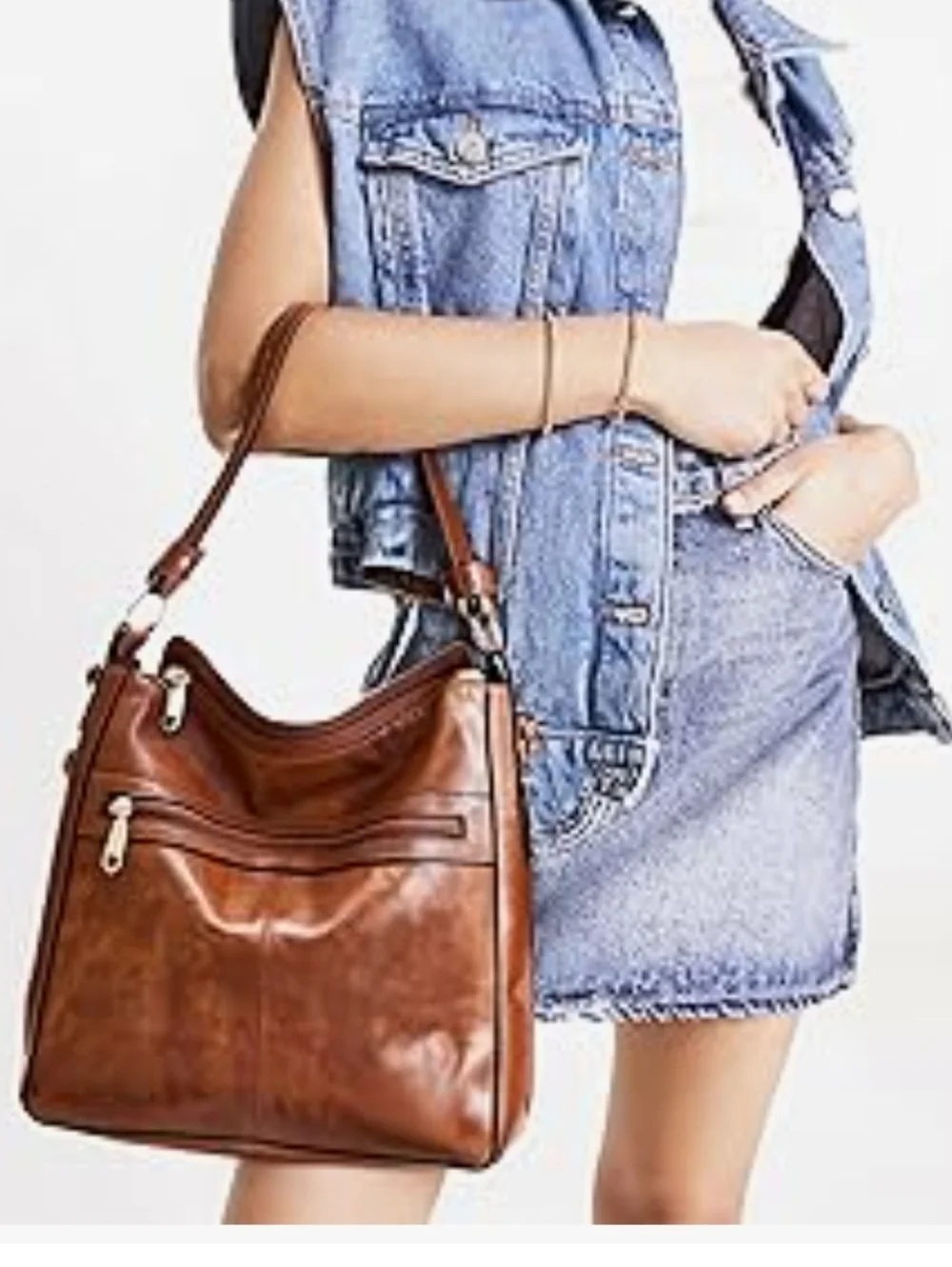 Women’s 4-Piece Brown Handbag and Wallet Set